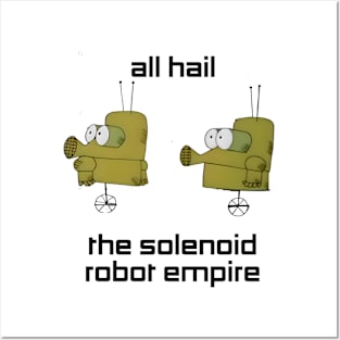 All Hail The Solenoid Robot Empire! Roger Ramjet Posters and Art